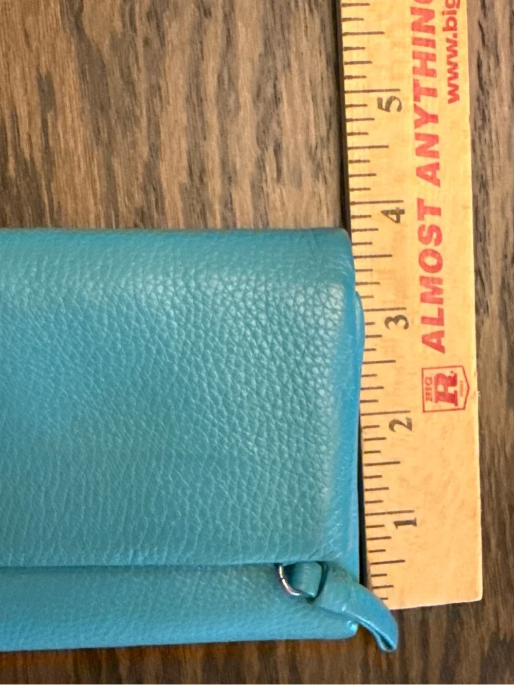 Brighton Turquoise Fold-Over Clutch with Ornate Silver Studs